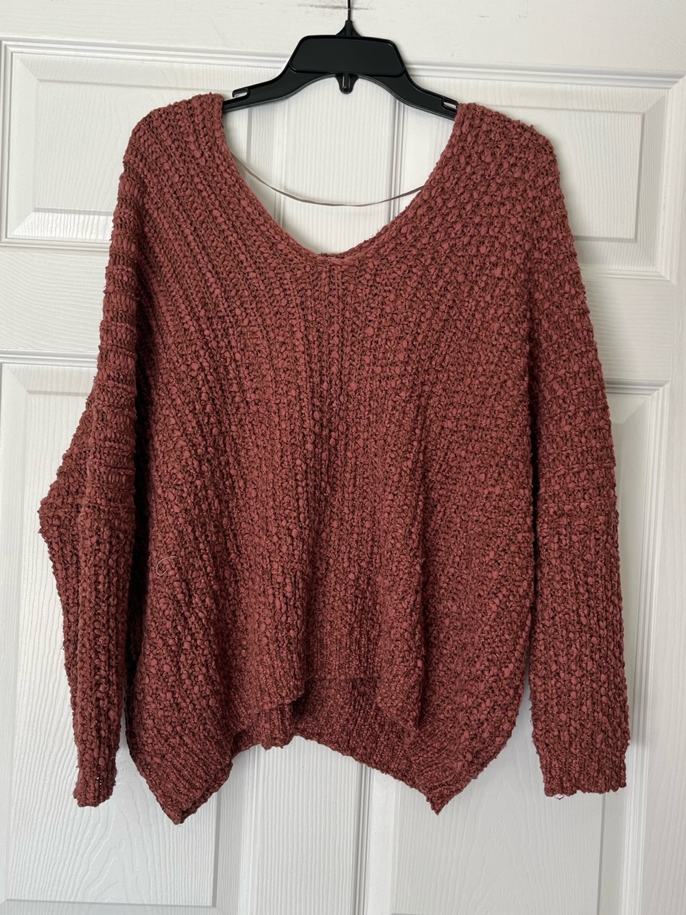 NWOT Wishlist V-Neck Chunky Knit Sweater